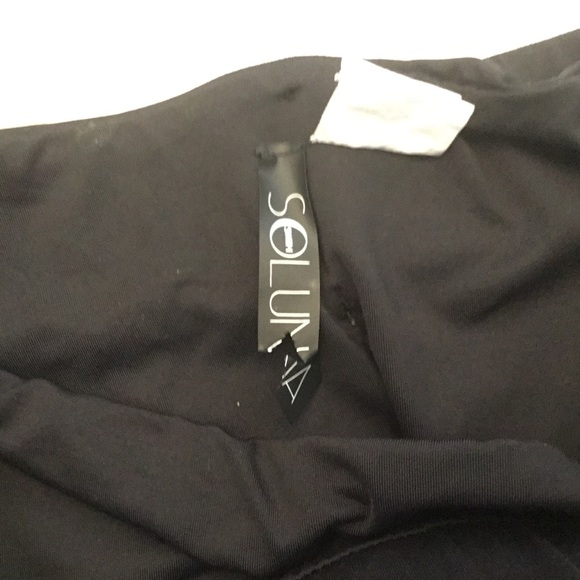 SoLuna RADIANT Black Embroidered Belt Swim Bottom - Picture 8 of 12